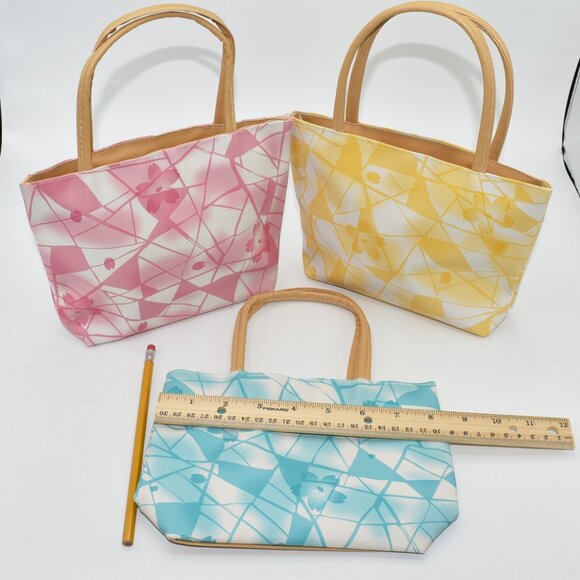 LOT OF 3 NEW Wholesale Pastel Stained Glass Purses - Small Purses Mini Handbags - Picture 3 of 5